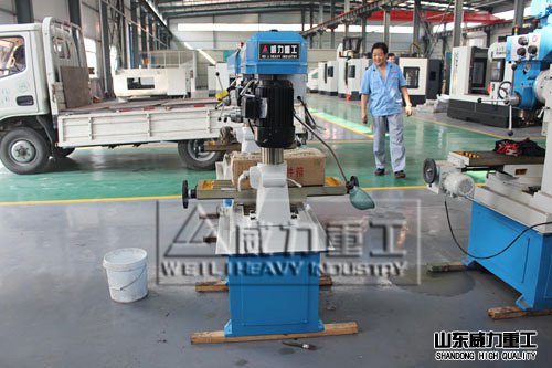 ZXTM-40鉆銑床發貨流程全紀錄